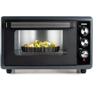 Four Électrique Multifonction Xxl - Do808go 6 50 L - Noir - 2000 W- Jusqu'a 230° - Minuterie 90 Min - 4 Fonctions De Cha