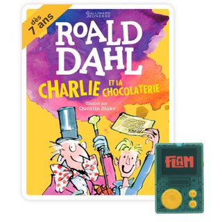 Lunii - Coffret Charlie Et La Chocolaterie - Livre Audio Interactif Dés 7 Ans À Écouter Sur Flam