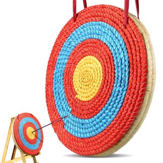 Vevor Cible De Tir À L'arc Cible De Paille Traditionnelle Faite À La Main 50,8cm