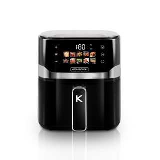 Kitchencook - Airmed55 Led - Noir - Friteuse Sans Huile - 5,5 L - 10 Programmes