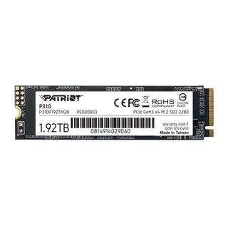 Patriot Memory P310 1,92 To M.2 Pci Express 3.0 Nvme