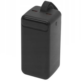 Batterie De Secours 50000mah Pd Quick Charge Affichage Led Avec Torche Led Noir Platinet