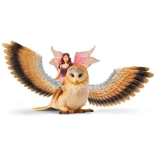 Figurine Elfe A Dos De Chouette Scintillante V2 - Gamme Bayala