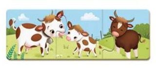 Puzzle Juratoys-janod Trionimo 30 Pièces Multicolor Autres