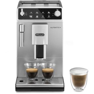 Machine à café Expresso automatique Broyeur DeLonghi 1450W, 15 bars Capacité 1,4L - Etam 29.510Sb Gris