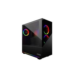 Mred - Boîtier Pc Gamer Atx - Noir Rgb Elite