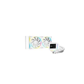 Deepcool Lm240 Wh Processeur Kit De Refroidissement Du Liquide 12 Cm Blanc 1 Pièce(s)