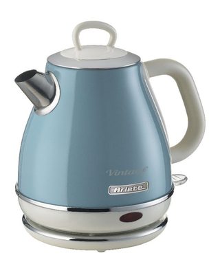 Bouilloire Ariete Vintage 2868 1 L Bleu Clair Métal