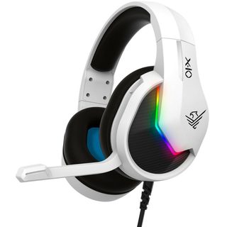 Casques Avec Microphone Phoenix X-io Rgb Blanc