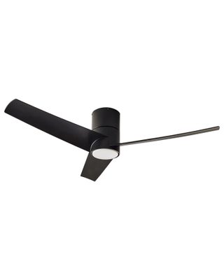 Ventilateur De Plafond Avec Lampe Canete Avec Télécommande Led Noir