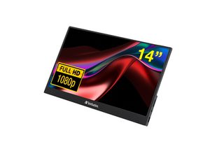 Verbatim 49590 Écran Plat De Pc 35,6 Cm (14") 1920 X 1080 Pixels Full Hd Lcd Noir