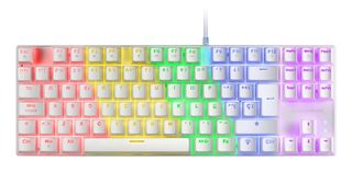 Mars Gaming Mk80 Clavier Usb Azerty Français Blanc