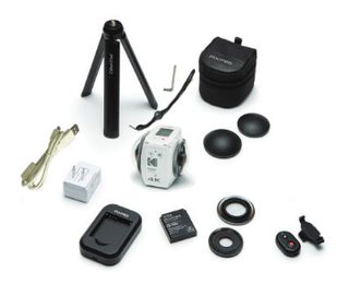 Kodak 4kvr360 Caméra Pour Sports D'action 21,14 Mp 4k Ultra Hd Cmos 25,4 / 2,3 Mm (1 / 2.3") Wifi 130 G