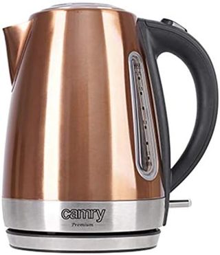 Bouilloire Électrique De 1,7l 2200w Marron Gris Noir