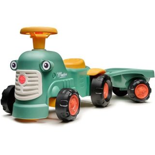 Porteur Tracteur Maurice - Volant Directionnel Et Remorque - 100% Fabriqué En France - 90% De Plastique Recyclé - Des 12