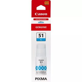 Bouteille d'encre d'origine cyan GI-51 C CANON