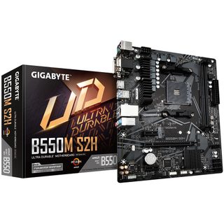 Gigabyte B550m S2h Amd B550 Emplacement Am4 Micro Atx