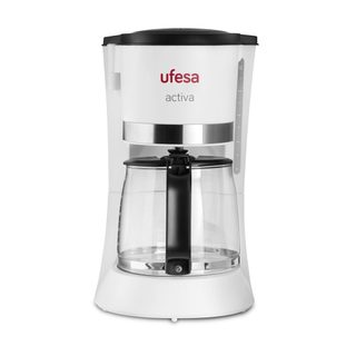 Machine À Café Filtre Ufesa Comptoir White Ground Coffee 12 Tasses