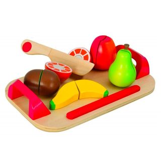 Planche À Découper Eichhorn Avec Fruits En Bois