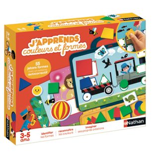 Jouet éducatif J'apprends les formes et les couleurs NATHAN