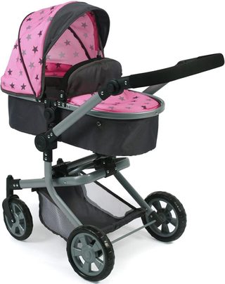 Poussette Pour Poupée Bayer_chic Mika 71x42x81 Cm Multicolor Autres