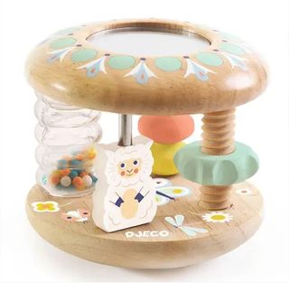 Hochet De Manipulation Djeco Babytutti 6 Activités Multicolor Bois