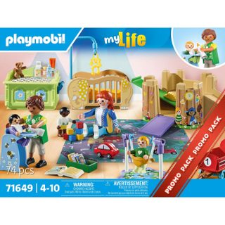 Assistante maternelle et bébés 71649 PLAYMOBIL