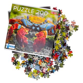 Puzzle Coloré De Crabe - 200 Pièces Tactique Pour Enfants Et Adultes