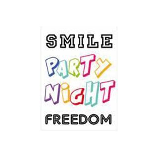 Stickers Words "party" 50x70cm