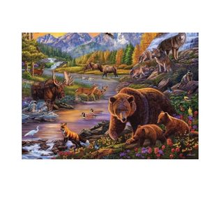 Ravensburger Wilderness Jeu De Puzzle 500 Pièce(s) Animaux