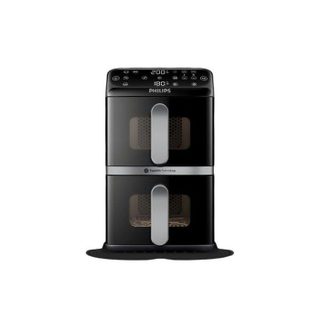 Friteuse Sans Huile - Airfryer Série 4000 Vertical Duo Na461/00 - Capacité 10 L - Double Cuve - 2750w