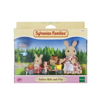 Mini-univers tricycle et mini voiture pour bébés 5040 SYLVANIAN FAMILIES