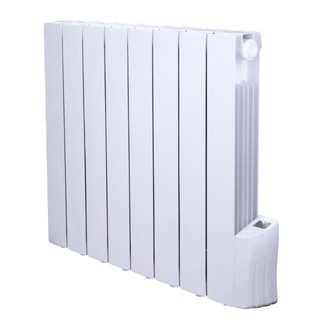 Radiateur Électrique A Inertie Fluide - 1200w - 230v - Jusqu'a 50m3 - Blanc
