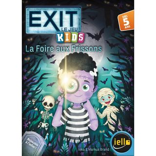 Exit Kids La Foire Aux Frissons Jeu D'escape Game Carton Couleur Multicolore 30 Cm Iello