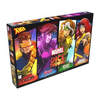 Lucky Duck Games Dice Throne Marvel - Jeu de société - Cyclops/Gambit/Rogue/Jean Grey - 2 à 6 joueurs - Dès 8 ans