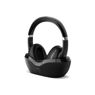 Casque Tv Bluetooth 5.3 Over-ear Noir Avec Base De Charge Meliconi