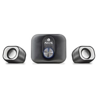 Ngs Comet 2.1 Set D'enceintes 11 W Universel Noir, Blanc 2.1 Canaux 2-voies 3 W