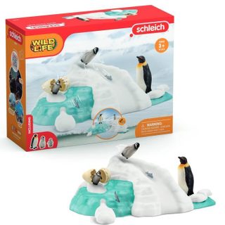 Figurine Famille Pingouin Sur La Banquise, 42661 Wild Life