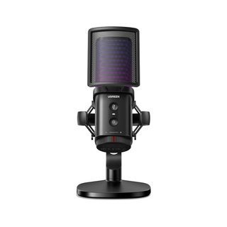 Microphone Ugreen Cm581 Usb-c 24-bit 96khz Rgb Noir