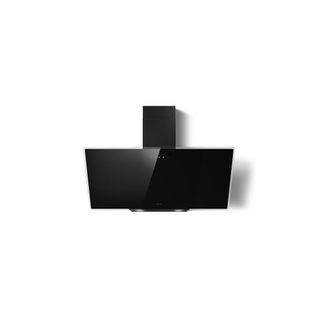 Hotte Décorative Murale Elica Shire Bk/a/90 Verre Noir 90 Cm