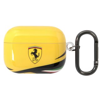 Coque Pour Airpods 3 Anti-choc En Silicone Jaune Ferrari