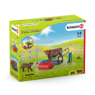 Figurine Station de lavage pour vaches de l'univers de la ferme SCHLEICH