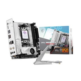 Carte Mère Msi Mpg B850i Edge Ti Wifi Socket Am5 Amd B850 Mini Itx Ddr5 Gris