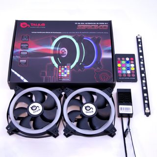 Talius Siroko Boitier Pc Ventilateur 12 Cm Noir