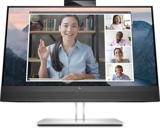 Hp E24mv G4 Écran Plat De Pc 60,5 Cm (23.8") 1920 X 1080 Pixels Full Hd Noir, Argent