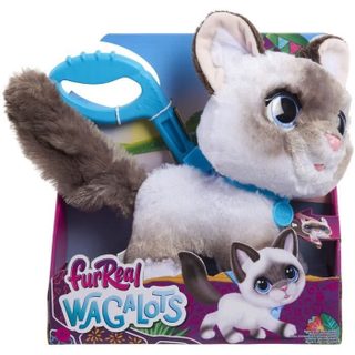 Jouet Interactif Chaton Grand Marcheur 23 Cm Animal Interactif Avec Laisse