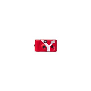 Appareil Photo Argentique Yashica Mf 1 Snapshot Art Camera Y Edition Rouge Avec Un Film 400 24