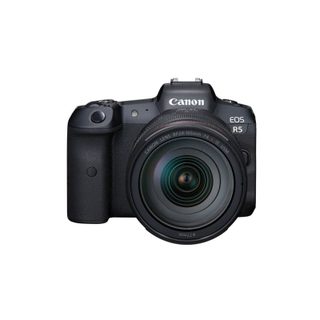 Appareil Photo Hybride Canon Eos R5 + Rf 24 105mm F 4 L Is Usm Noir