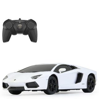 Voiture Télécommandée Jamara Lamborghini Aventador 1:24 2,4 Ghz Blanc Plastique