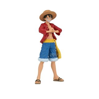 Figurine Banpresto Monkey D. Luffy Chapeau De Paille Et Gilet Rouge